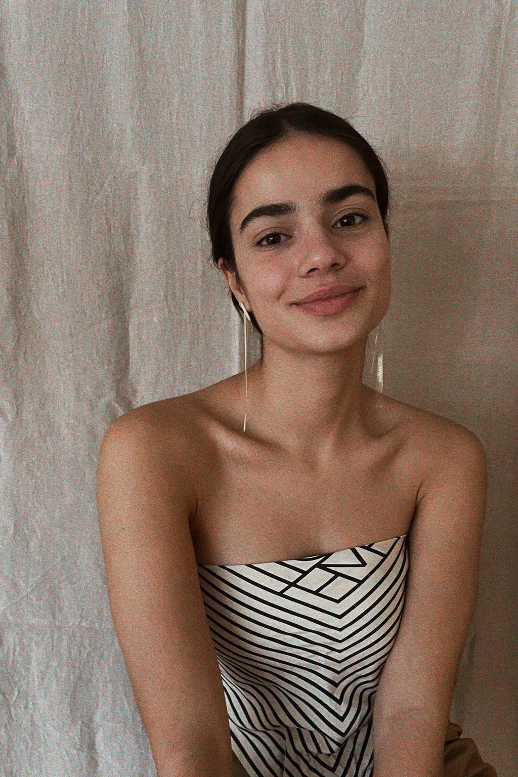 Rice Tassel Drop Earrings