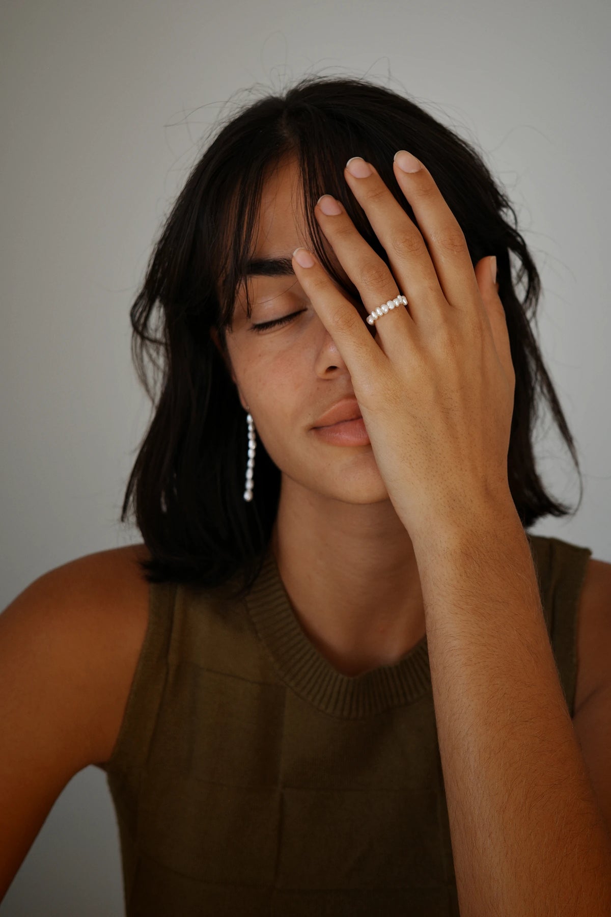 PEARL Beaded Ring