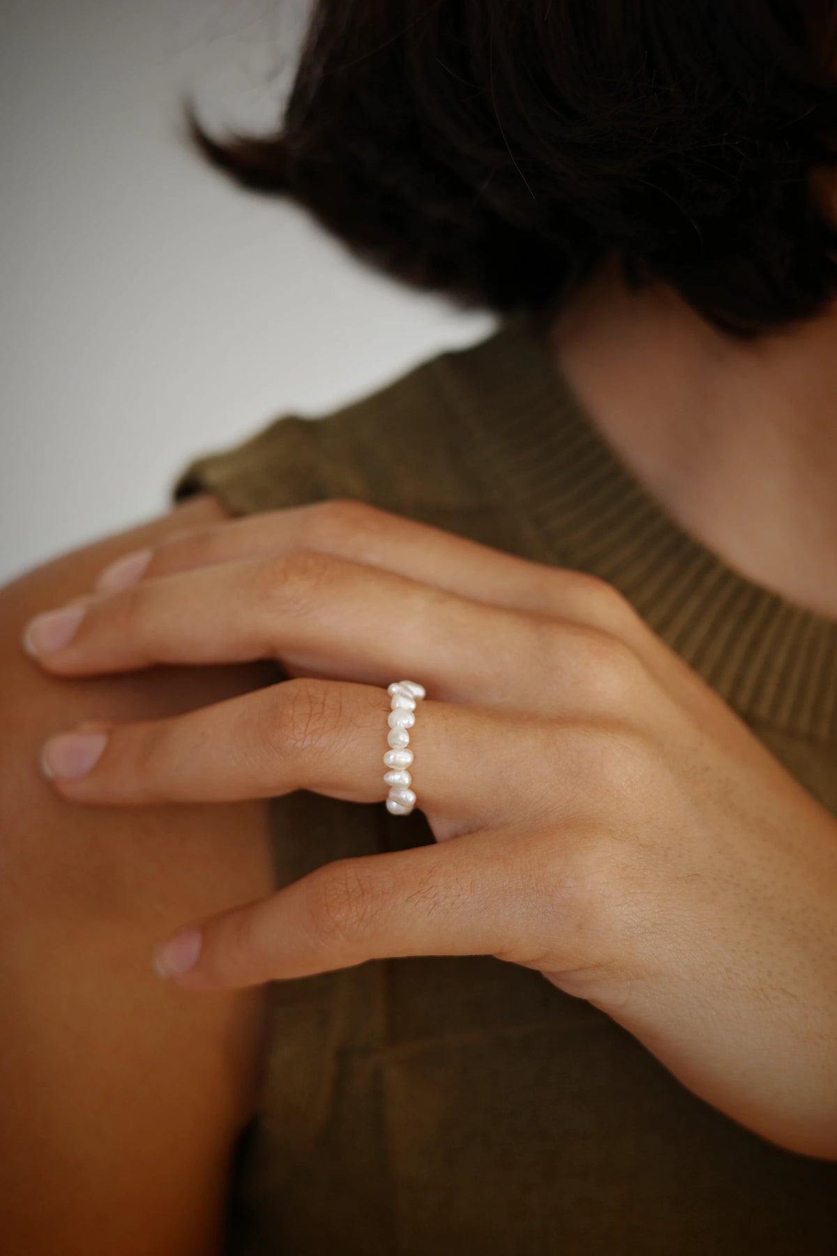 PEARL Beaded Ring