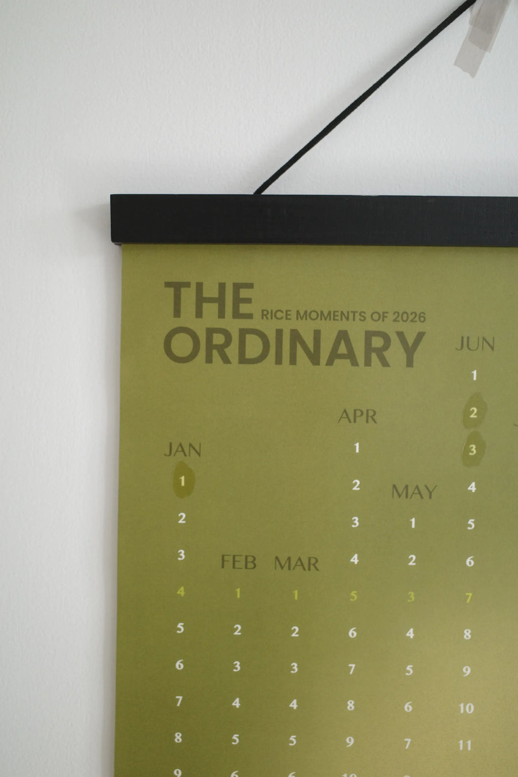 RICE Calendar 2026