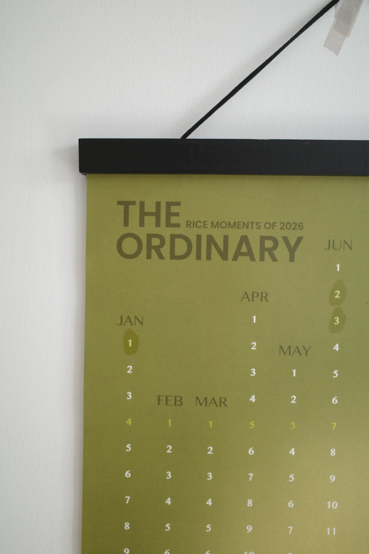 RICE Calendar 2026